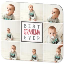 Thumbnail for Ultra Thin Rectangle Mouse Pad with Best Grandma design 2