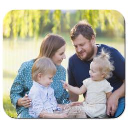 Thumbnail for Photo Mouse Pad with Family Is Everything Script design 1