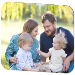 Thumbnail for Photo Mouse Pad with Family Is Everything Script design 2