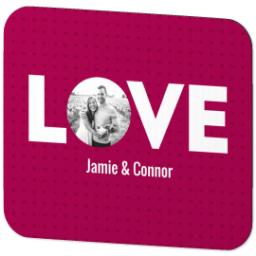 Thumbnail for Picture Mouse Pads with Love Cutout design 2