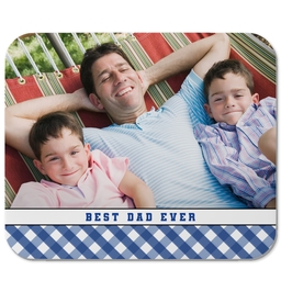 Photo Mouse Pad with Classic Best Dad design