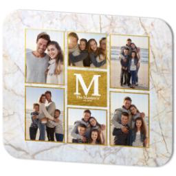 Thumbnail for Photo Mouse Pad with Golden Marble design 2