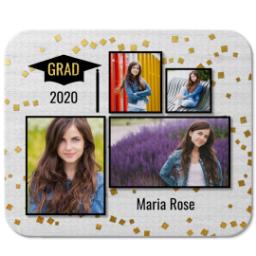 Thumbnail for Photo Mouse Pad with Graduation Cap design 1
