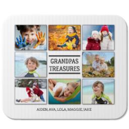Thumbnail for Photo Mouse Pad with Grandpas Treasures design 1