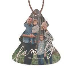 Bamboo Ornament - Tree with Family Editable design