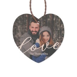 Bamboo Ornament - Heart with Love Editable design