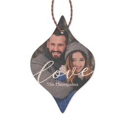 Bamboo Ornament - Tapered with Love Editable design