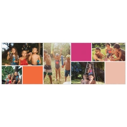 2x6 Same-Day Photo Banner with Colorful Collage design