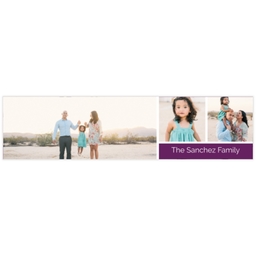 2x8 Photo Banner with Family Collage design