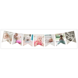 2x8 Photo Banner with Marbled Memories design