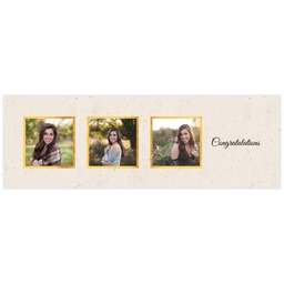 2x6 Photo Banner with Shiny Frames design