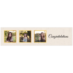 2x8 Photo Banner with Shiny Frames design