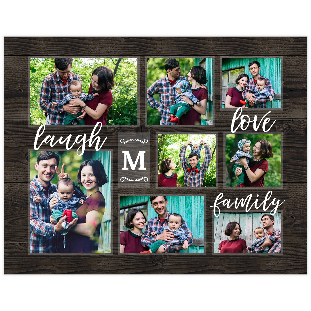 Collage Photo frame Set of 4 Friendship Day Design1