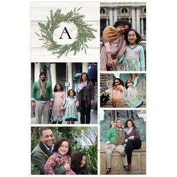Same Day Poster, 20x30, Matte Photo Paper with Evergreen Wreath design