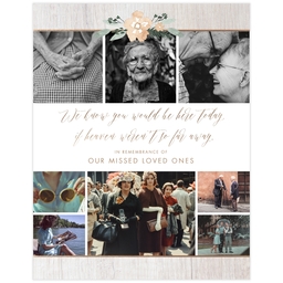 Same Day Poster, 11x14, Matte Photo Paper with Life's Greatest Adventure Memoriam design