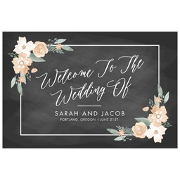 Poster, 12x18, Matte Photo Paper with Life's Greatest Adventure Welcome Sign design