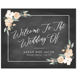 Same Day Poster, 16x20, Matte Photo Paper with Life's Greatest Adventure Welcome Sign design
