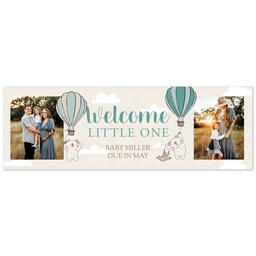 2x6 Same-Day Photo Banner with Beary Imaginative design