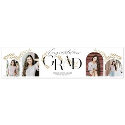 2x8 Photo Banner with Flower Power design