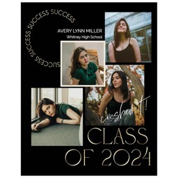 Poster, 11x14, Glossy Poster Paper with Senior Of The Year design
