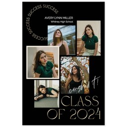 Poster, 12x18, Matte Photo Paper with Senior Of The Year design