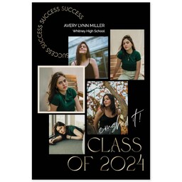 Poster, 20x30, Matte Photo Paper with Senior Of The Year design