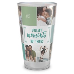 Personalized Pint Glass with Everyday Stories design