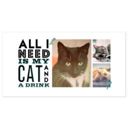 Thumbnail for Personalized Pint Glass with My Cat And Drink design 3