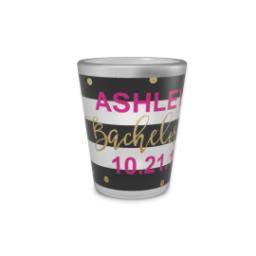 Thumbnail for Shot Glass with Miss Bachelorette design 1