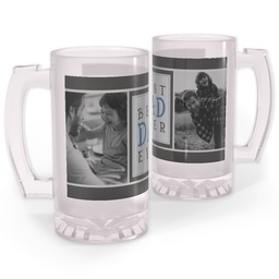 Personalized Beer Stein with Best Dad Ever design