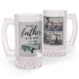 Thumbnail for Personalized Beer Stein with Best Father design 1