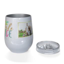 Thumbnail for Personalized Wine Tumbler with Jingle Juice design 3