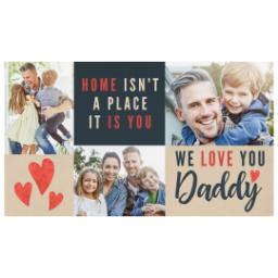 Thumbnail for Personalized Beer Stein with We Love You Dad design 2