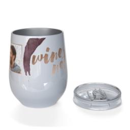 Thumbnail for Personalized Wine Tumbler with Wine Not design 3