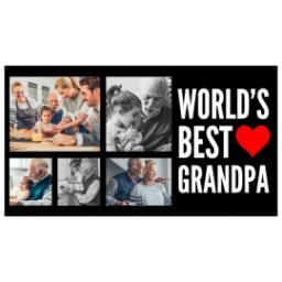 Thumbnail for Personalized Beer Stein with World's Best Grandpa design 2