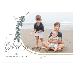 3.5x5 1 Hour Postcard with Arched Blessings design