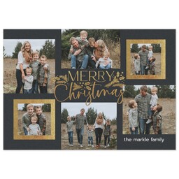3.5x5 1 Hour Postcard with Christmas Collage design