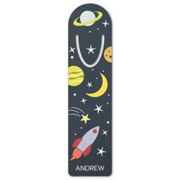 Bookmark with Space Travels design