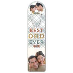 Bookmark with The Best Dad design