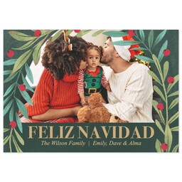 3.5x5 1 Hour Postcard with Foliage Arc - Spanish design