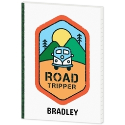 Journal Softcover with Road Trip design