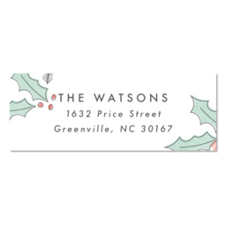 Address Label with Dreaming of Christmas design