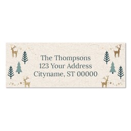 Address Label with Let Nature Sing design