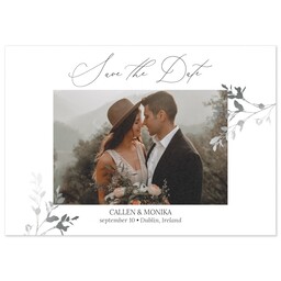 3.5x5 1 Hour Postcard with Pure Love Save The Date design
