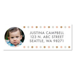 Address Label with Sleepy Time design