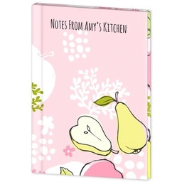Journal Hardcover with Apples & Pears design
