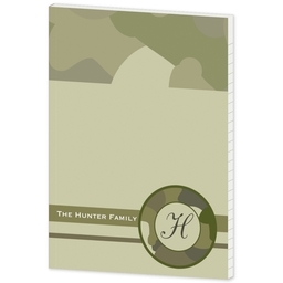 Journal Softcover with Camoflage design