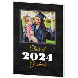 Journal Softcover with Chalkboard Grad design