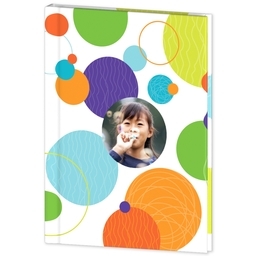 Journal Hardcover with Circle Pop design