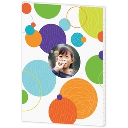 Journal Softcover with Circle Pop design